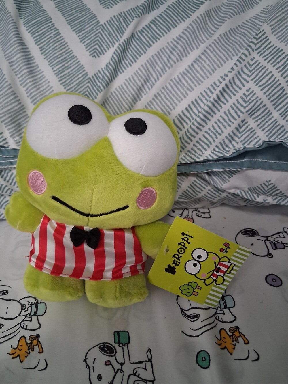 Sanrio Hello Kitty And Friends Kerroppi 6" Plush Stuffed Toy NWT